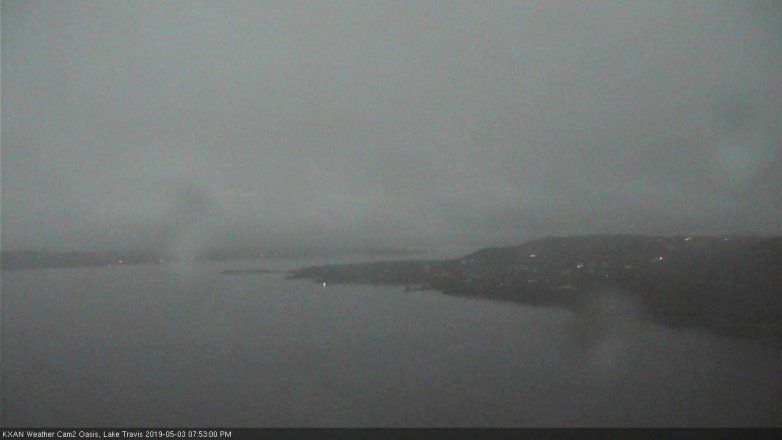 Lake Travis webcam, May 3, 2019 6:55 PM CT