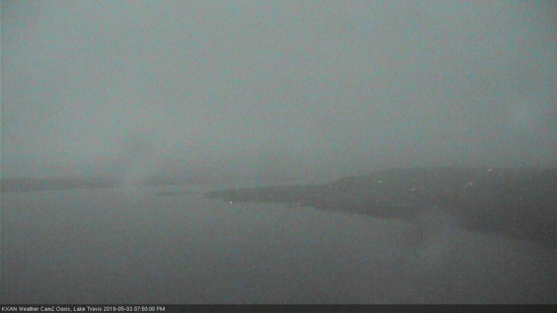 Lake Travis webcam, May 3, 2019 7:00 PM CT