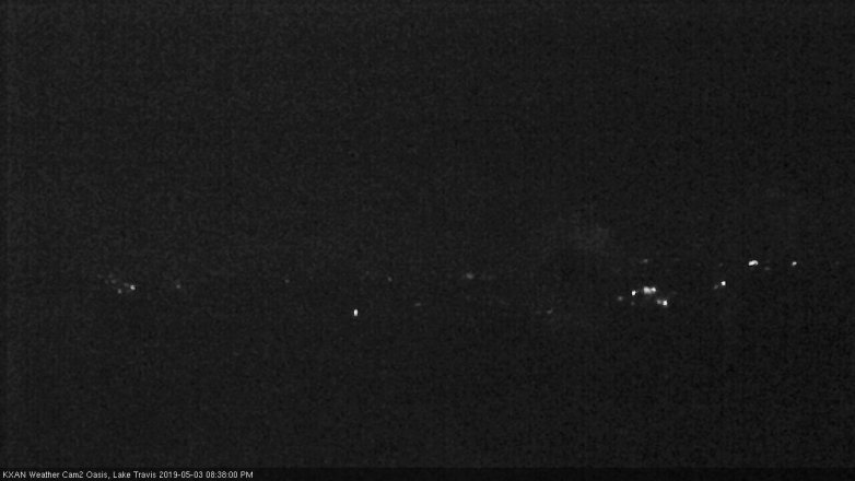 Lake Travis webcam, May 3, 2019 7:40 PM CT