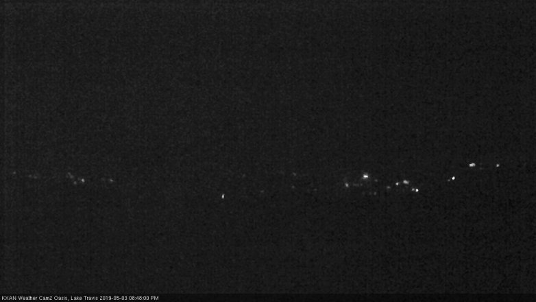 Lake Travis webcam, May 3, 2019 7:50 PM CT