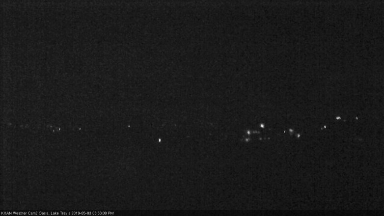 Lake Travis webcam, May 3, 2019 7:55 PM CT