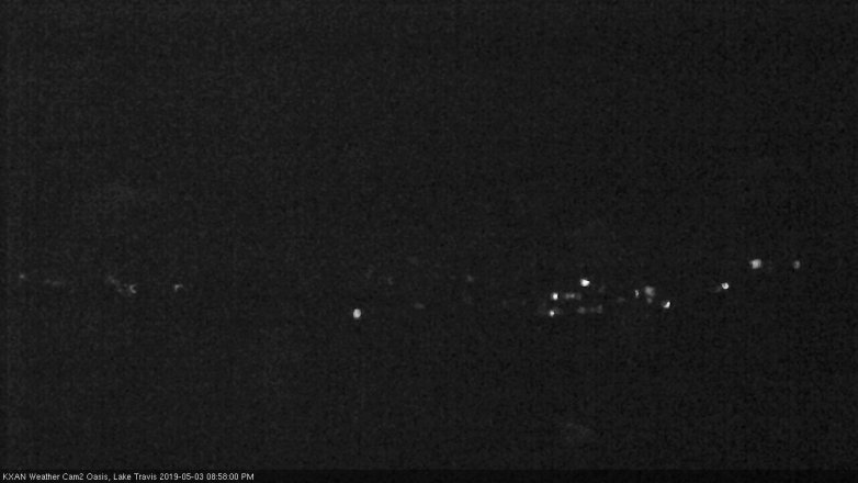 Lake Travis webcam, May 3, 2019 8:00 PM CT