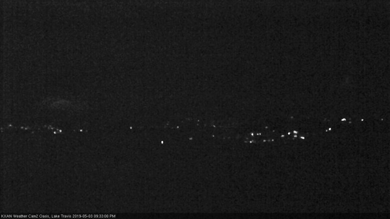 Lake Travis webcam, May 3, 2019 8:35 PM CT
