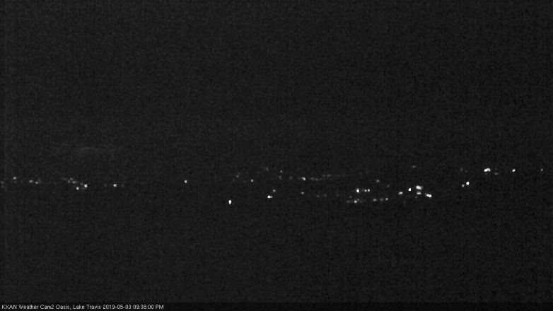 Lake Travis webcam, May 3, 2019 8:40 PM CT