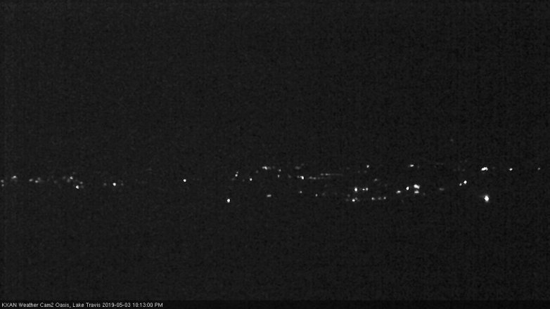 Lake Travis webcam, May 3, 2019 9:15 PM CT