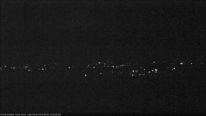 Lake Travis webcam, May 3, 2019 9:35 PM CT