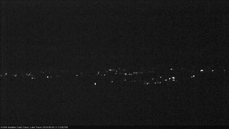 Lake Travis webcam, May 3, 2019 10:15 PM CT