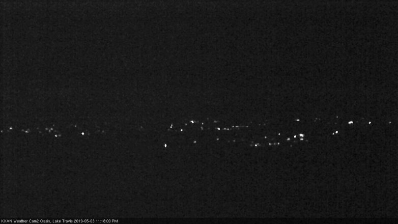 Lake Travis webcam, May 3, 2019 10:20 PM CT