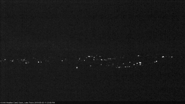 Lake Travis webcam, May 3, 2019 10:25 PM CT