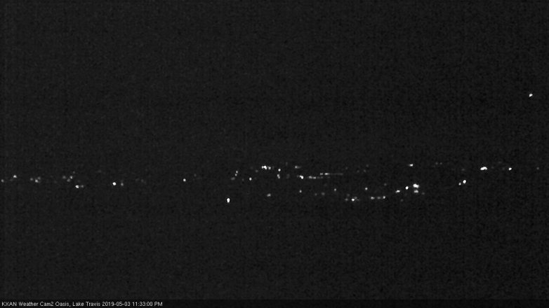 Lake Travis webcam, May 3, 2019 10:35 PM CT