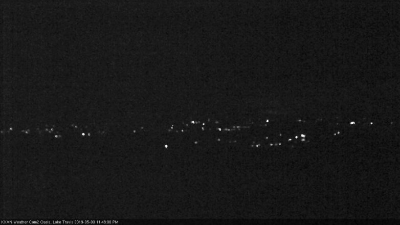 Lake Travis webcam, May 3, 2019 10:50 PM CT