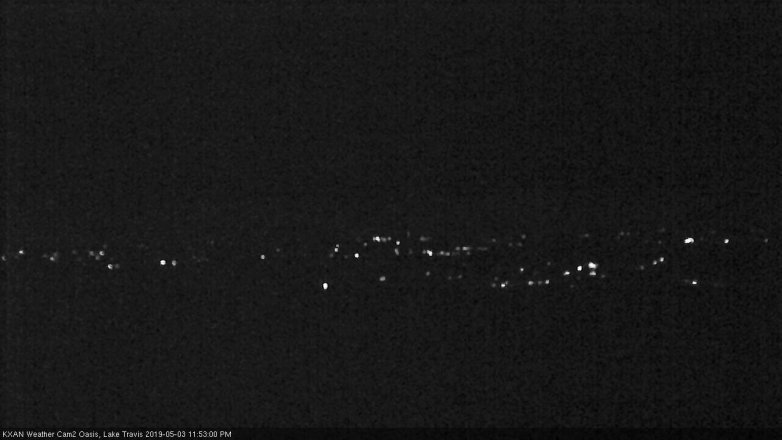 Lake Travis webcam, May 3, 2019 10:55 PM CT