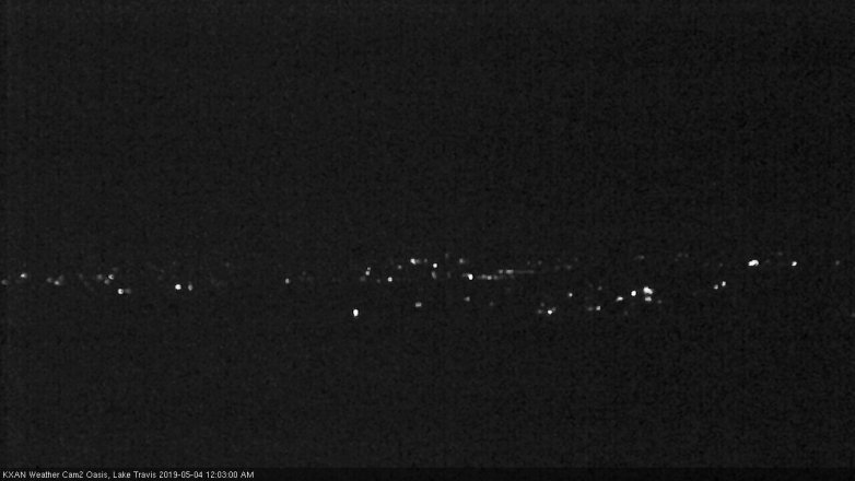 Lake Travis webcam, May 3, 2019 11:05 PM CT