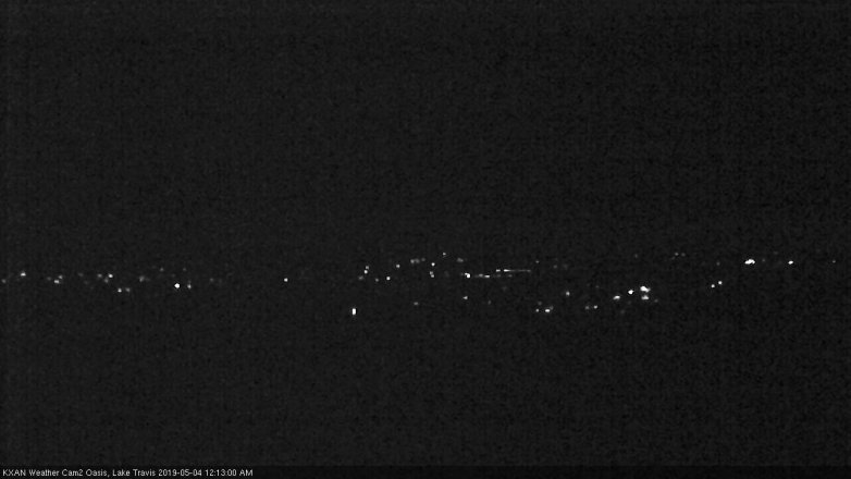 Lake Travis webcam, May 3, 2019 11:15 PM CT
