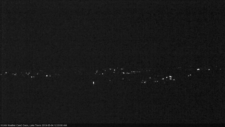 Lake Travis webcam, May 3, 2019 11:35 PM CT