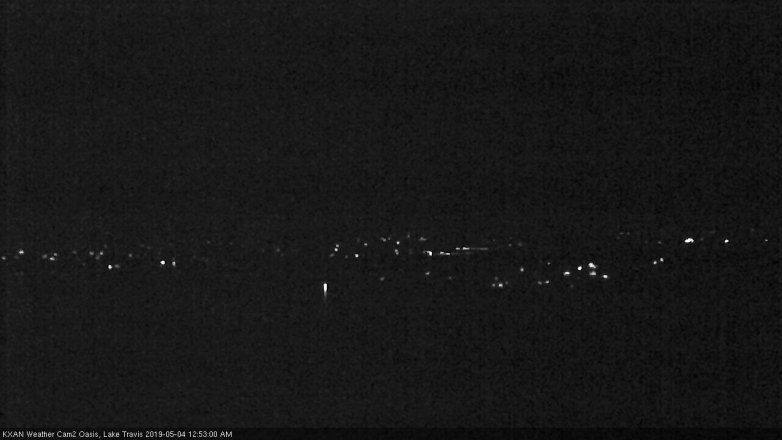 Lake Travis webcam, May 3, 2019 11:55 PM CT