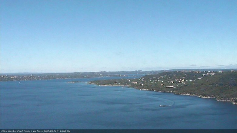Lake Travis webcam, May 4, 2019 10:05 AM CT