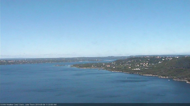 Lake Travis webcam, May 4, 2019 10:35 AM CT