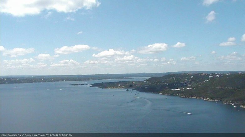 Lake Travis webcam, May 4, 2019 2:00 PM CT