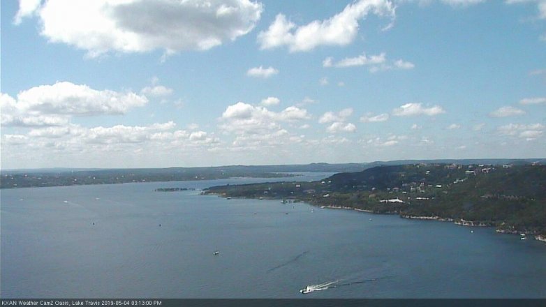 Lake Travis webcam, May 4, 2019 2:15 PM CT