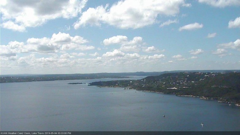 Lake Travis webcam, May 4, 2019 2:35 PM CT