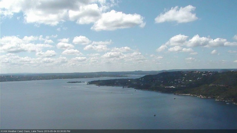 Lake Travis webcam, May 4, 2019 2:40 PM CT