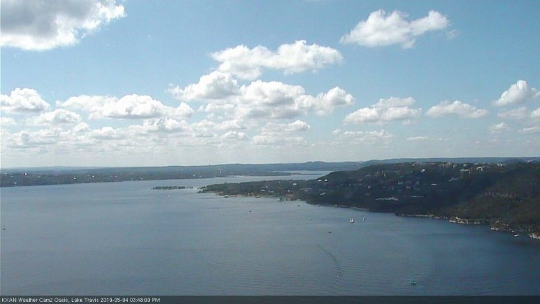 Lake Travis webcam, May 4, 2019 2:50 PM CT