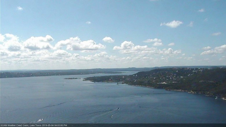 Lake Travis webcam, May 4, 2019 3:05 PM CT
