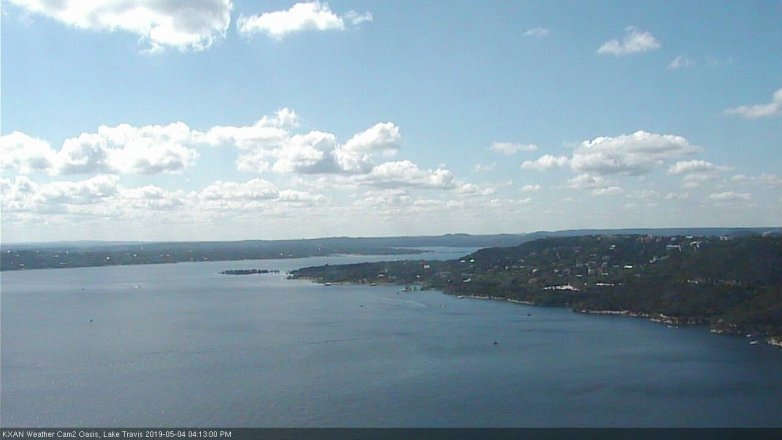 Lake Travis webcam, May 4, 2019 3:15 PM CT