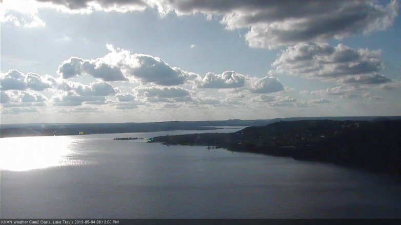Lake Travis webcam, May 4, 2019 5:15 PM CT