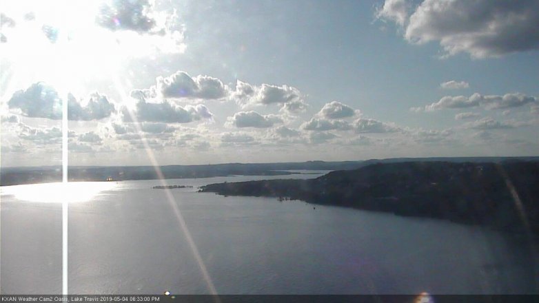 Lake Travis webcam, May 4, 2019 5:35 PM CT