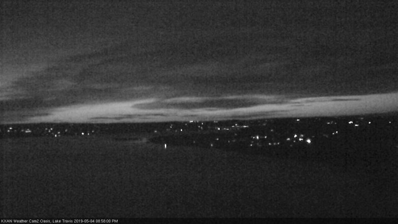 Lake Travis webcam, May 4, 2019 8:00 PM CT