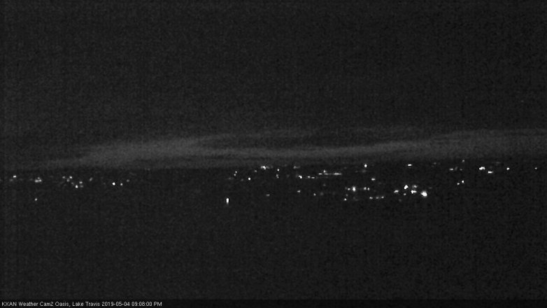Lake Travis webcam, May 4, 2019 8:10 PM CT