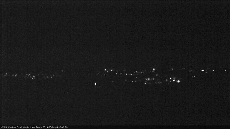 Lake Travis webcam, May 4, 2019 8:40 PM CT