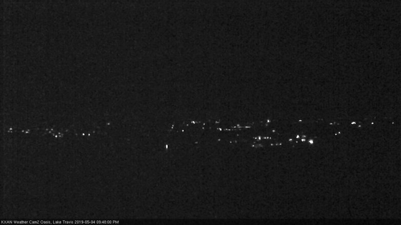 Lake Travis webcam, May 4, 2019 8:50 PM CT