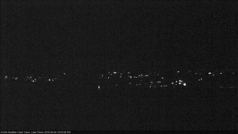 Lake Travis webcam, May 4, 2019 9:05 PM CT