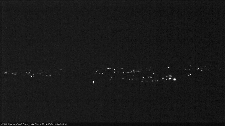 Lake Travis webcam, May 4, 2019 9:10 PM CT