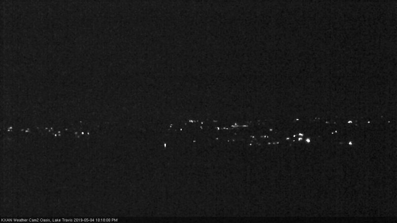 Lake Travis webcam, May 4, 2019 9:20 PM CT