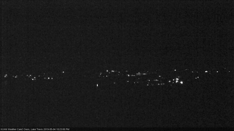Lake Travis webcam, May 4, 2019 9:25 PM CT