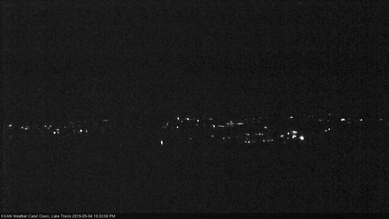 Lake Travis webcam, May 4, 2019 9:35 PM CT