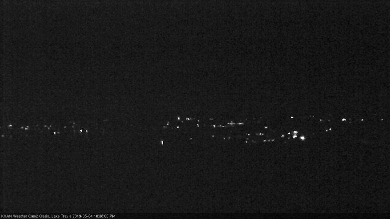 Lake Travis webcam, May 4, 2019 9:40 PM CT