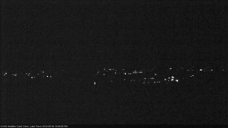 Lake Travis webcam, May 4, 2019 9:50 PM CT