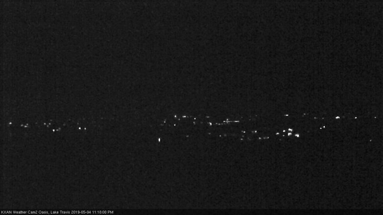 Lake Travis webcam, May 4, 2019 10:20 PM CT