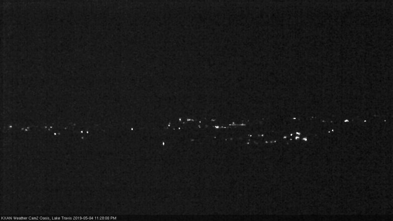 Lake Travis webcam, May 4, 2019 10:30 PM CT