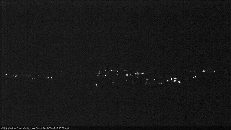 Lake Travis webcam, May 4, 2019 11:10 PM CT