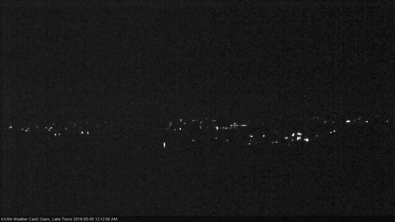 Lake Travis webcam, May 4, 2019 11:15 PM CT
