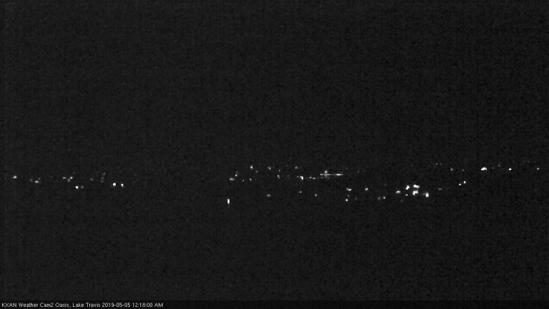 Lake Travis webcam, May 4, 2019 11:20 PM CT