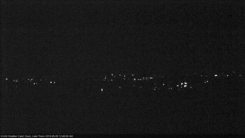 Lake Travis webcam, May 4, 2019 11:50 PM CT