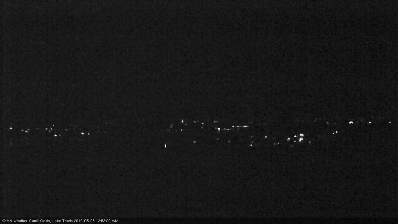 Lake Travis webcam, May 4, 2019 11:55 PM CT