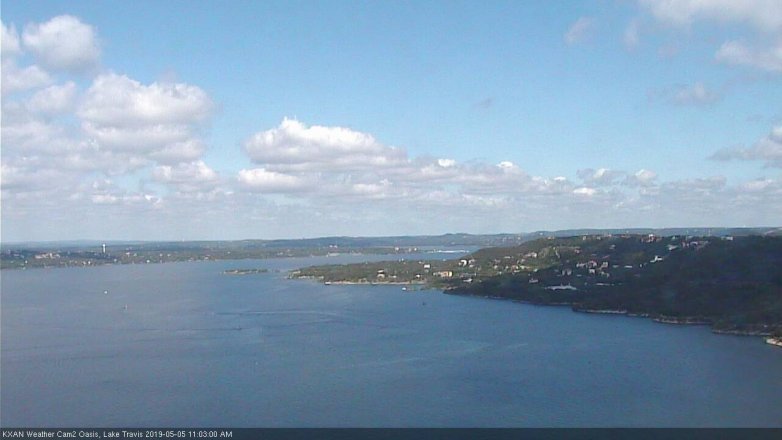Lake Travis webcam, May 5, 2019 10:05 AM CT